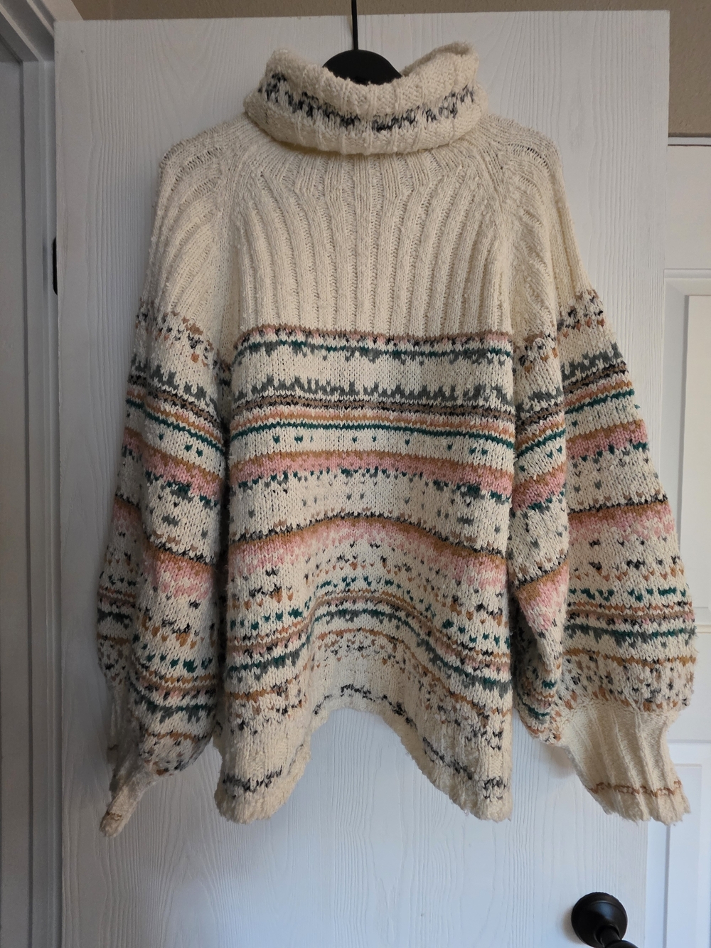 Pilcro By Anthropologie Relaxed Turtleneck Sweater - Size 2x